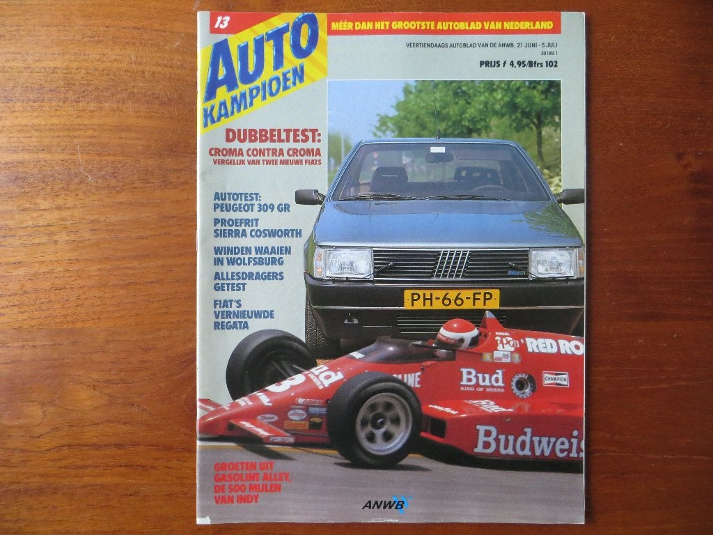 Autokampioen 13 1986 Fiat Croma, Ford Sierra Cosworth, Ophalen of Verzenden, Nieuw, Ford