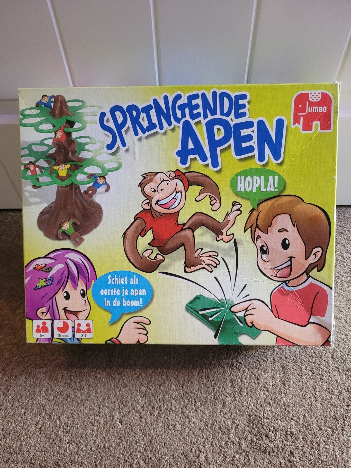 Swingende Apen spel, Ophalen