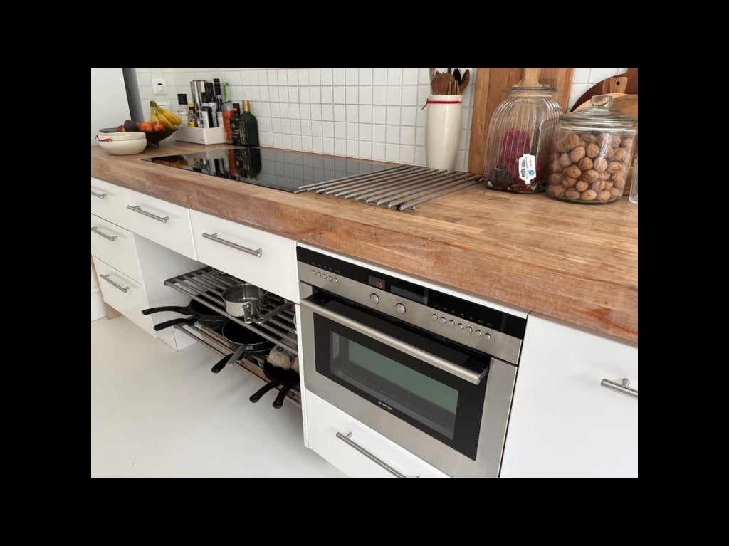 Keuken, Huis en Inrichting, Keuken | Complete keukens, Ophalen, Gebruikt, Wit, Enkelwandige keuken