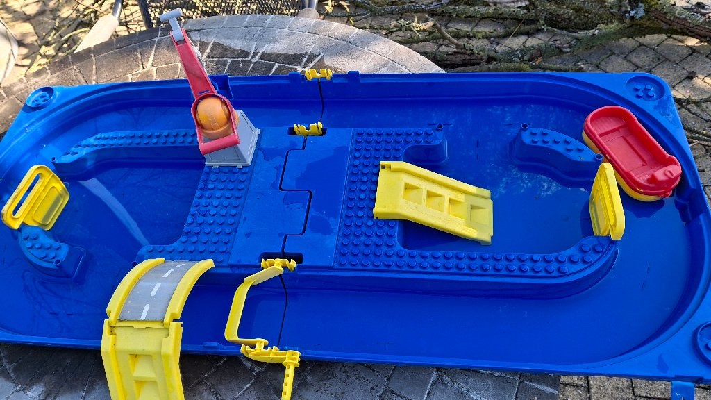 Gratis waterbaan, Ophalen, Gebruikt