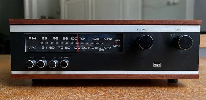 Vintage Hapé Stereo Tuner., Ophalen of Verzenden, Zo goed als nieuw, Overige typen, Overige merken