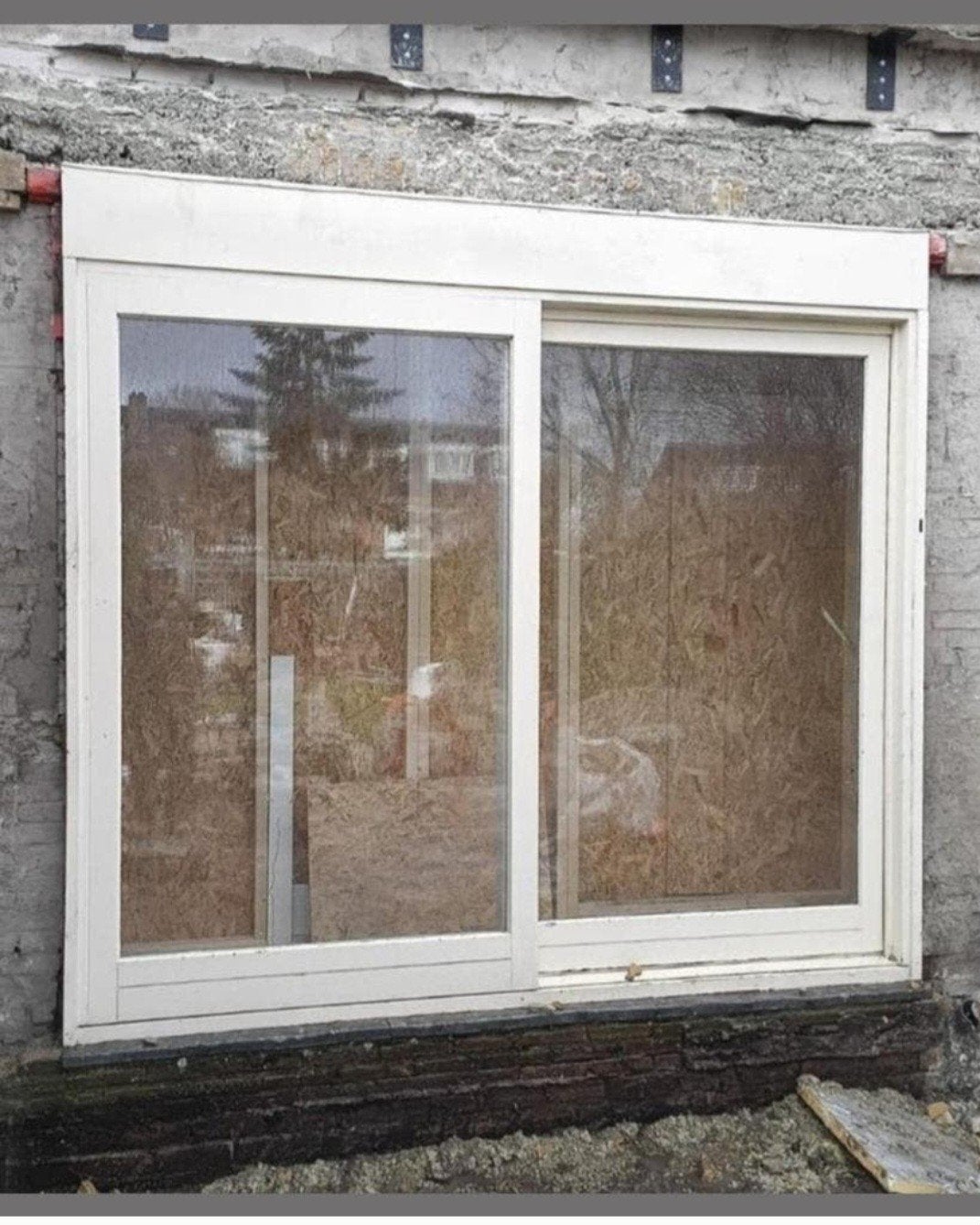 hardhouten kozijn schuifpui dubbelglas driepuntssluiter, Ophalen of Verzenden, Hout, 225 cm of meer, Schuifpui