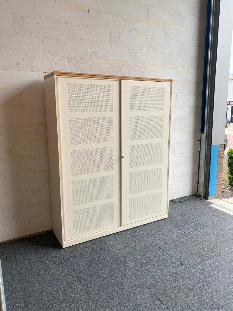 41 x Schuifdeurkast Ahrend (akoestisch), H 200 x B 160 cm., Ophalen, Gebruikt
