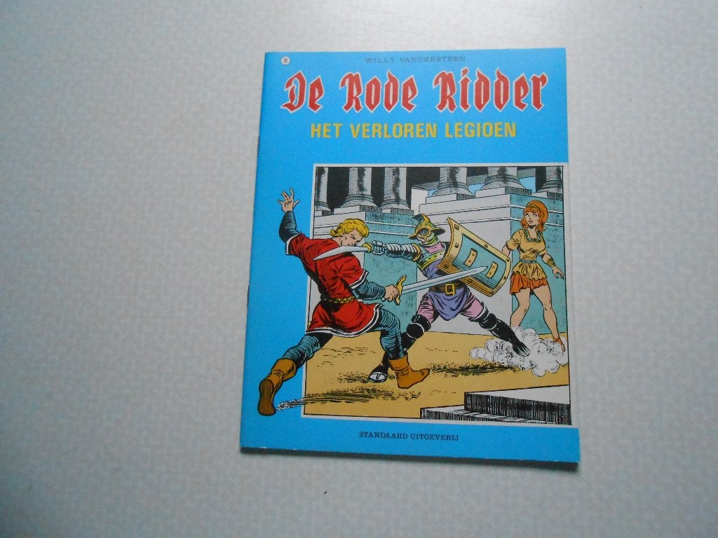 Rode ridder 78 Het verloren legioen 1977 1 ste druk., Willy Vandersteen, Eén stripboek, Nieuw, Ophalen of Verzenden