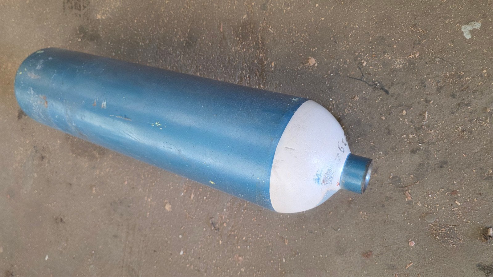 2x 7 liter duikflessen - ongekeurd, leuk voor projecten, Ophalen, Duikfles