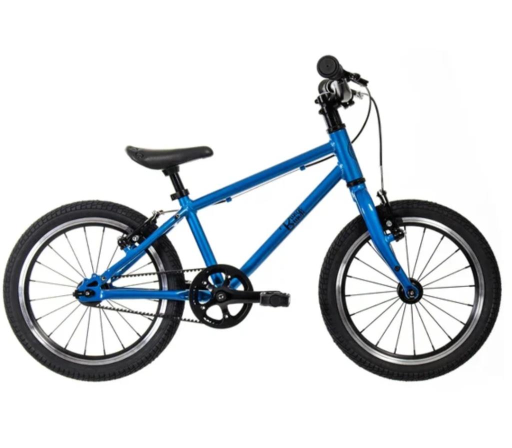 Bungi bungi lite 16 inch fiets lichtgewicht blauw, Ophalen, Terugtraprem, Bungi bungi, 16 tot 20 inch