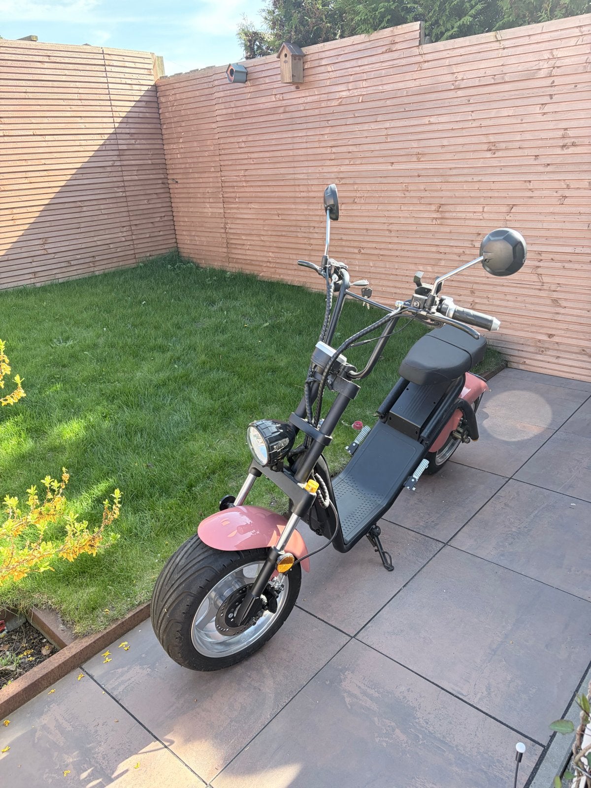 Mooie E-chopper met slechts 754km - 45 km/u, 40 km bereik, Ophalen of Verzenden, Zo goed als nieuw, Elektrisch, Overige merken