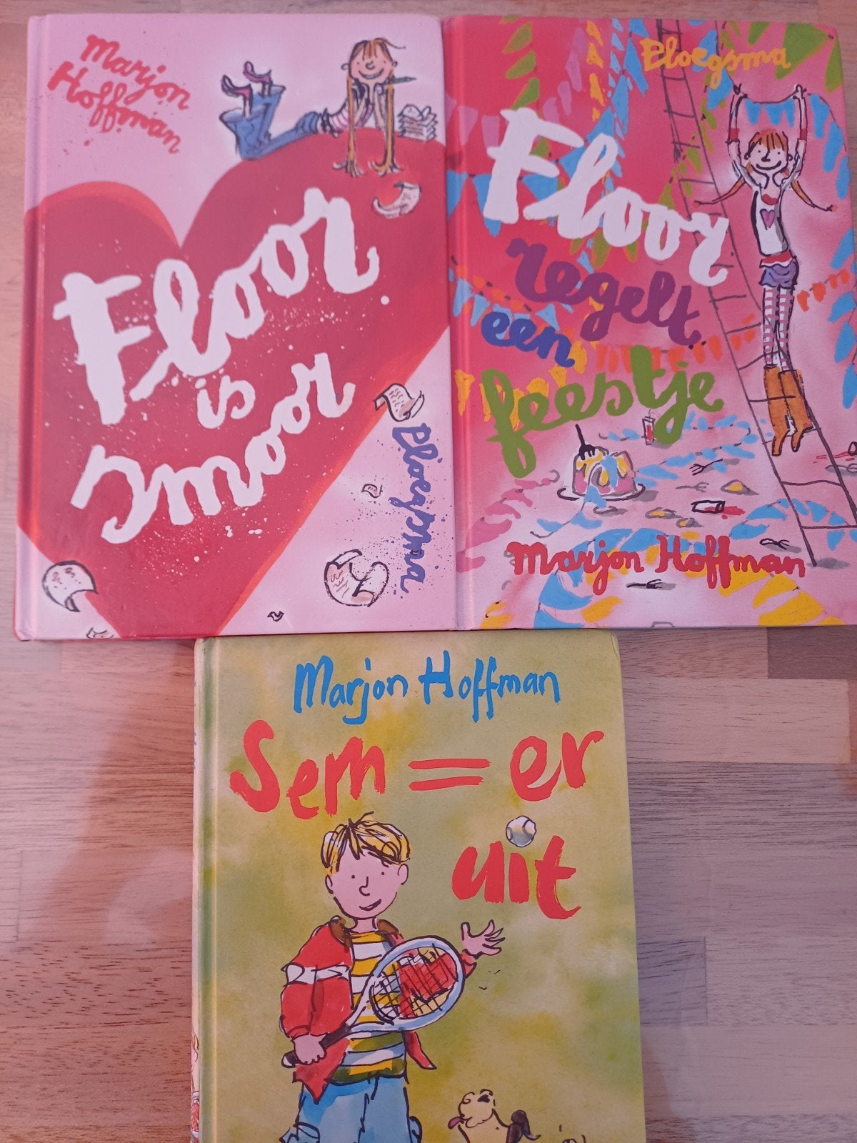 Marjon Hofman.8+ Floor en andere titels, Ophalen of Verzenden, Zo goed als nieuw, Fictie algemeen