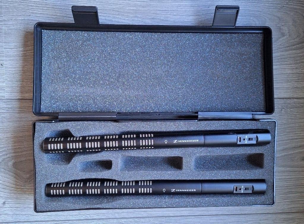 Sennheiser microfoonkit ME66 & K6, Muziek en Instrumenten, Microfoons, Zo goed als nieuw, Overige typen, Ophalen of Verzenden