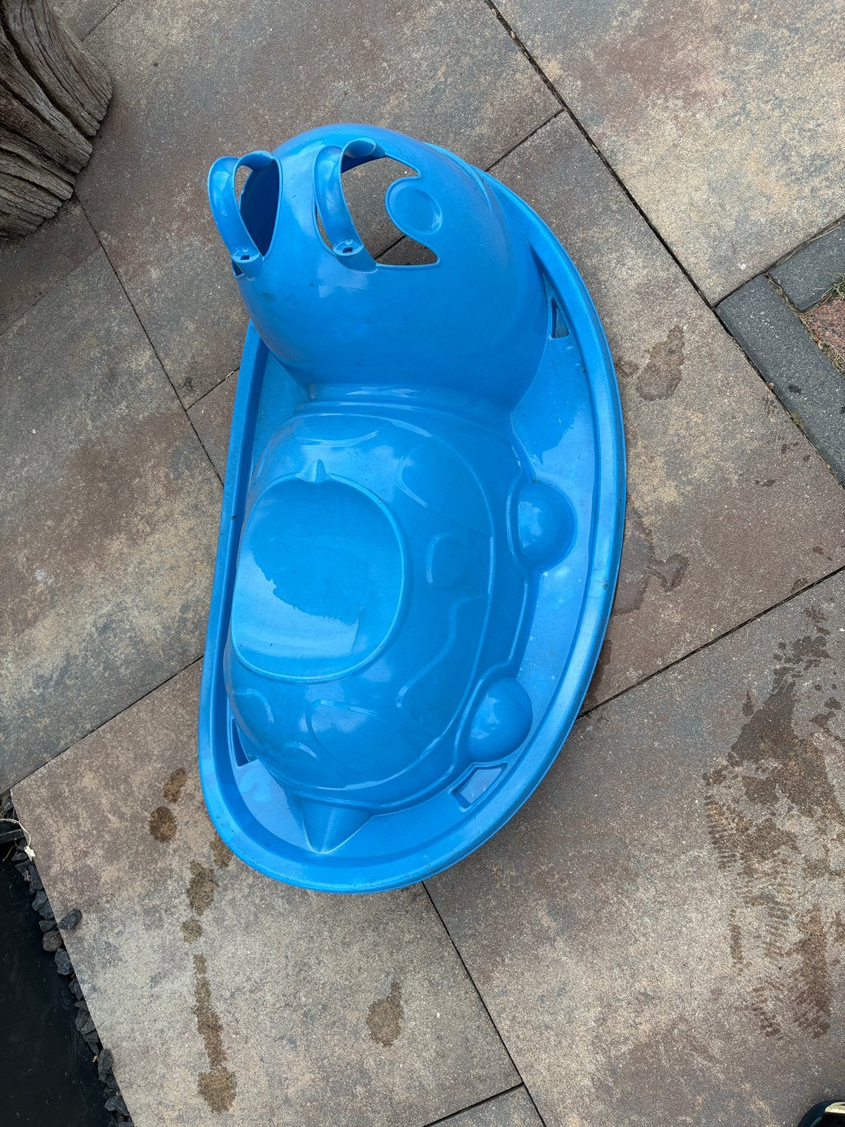 Blauwe schildpad wip, Ophalen, Zo goed als nieuw