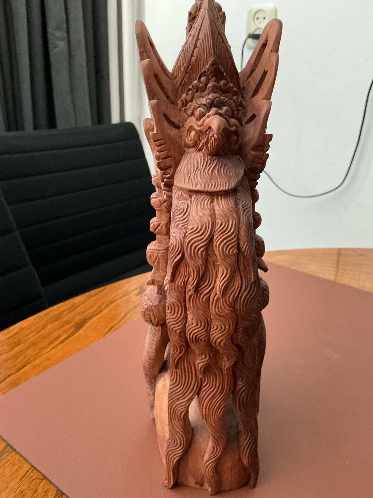 Mithe beeld uit indonesie ( GARUDA) ?, Verzenden, 50 - 100 cm, Handgemaakt, Scène
