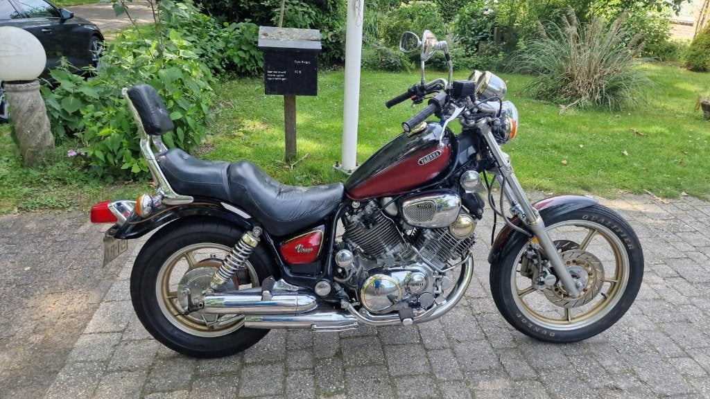 Yamaha xv1100 virago california uitvoering, Motoren, Cardan-aandrijving, 2 cilinders, Occasion, Bedrijf
