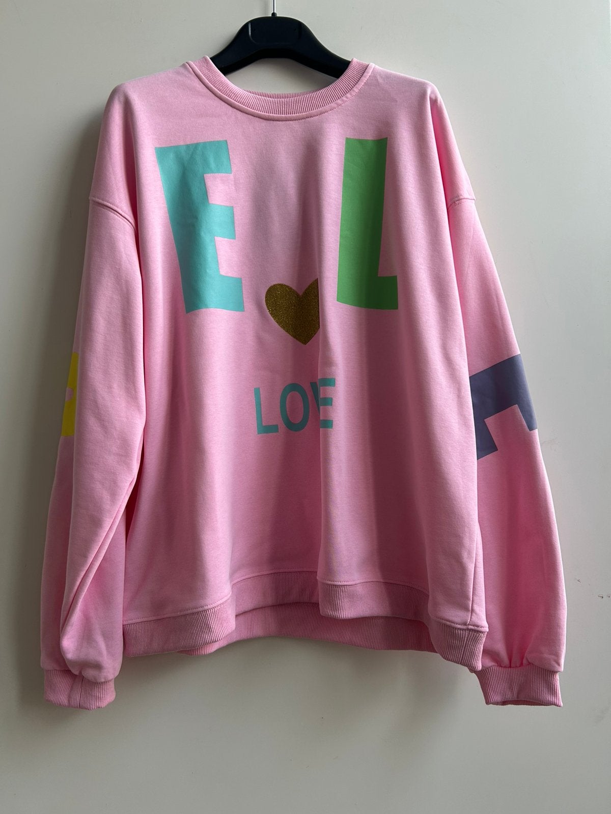 CIAO MILANO sweater roze met print mt TU, -, Verzenden, Parijs, Nieuw