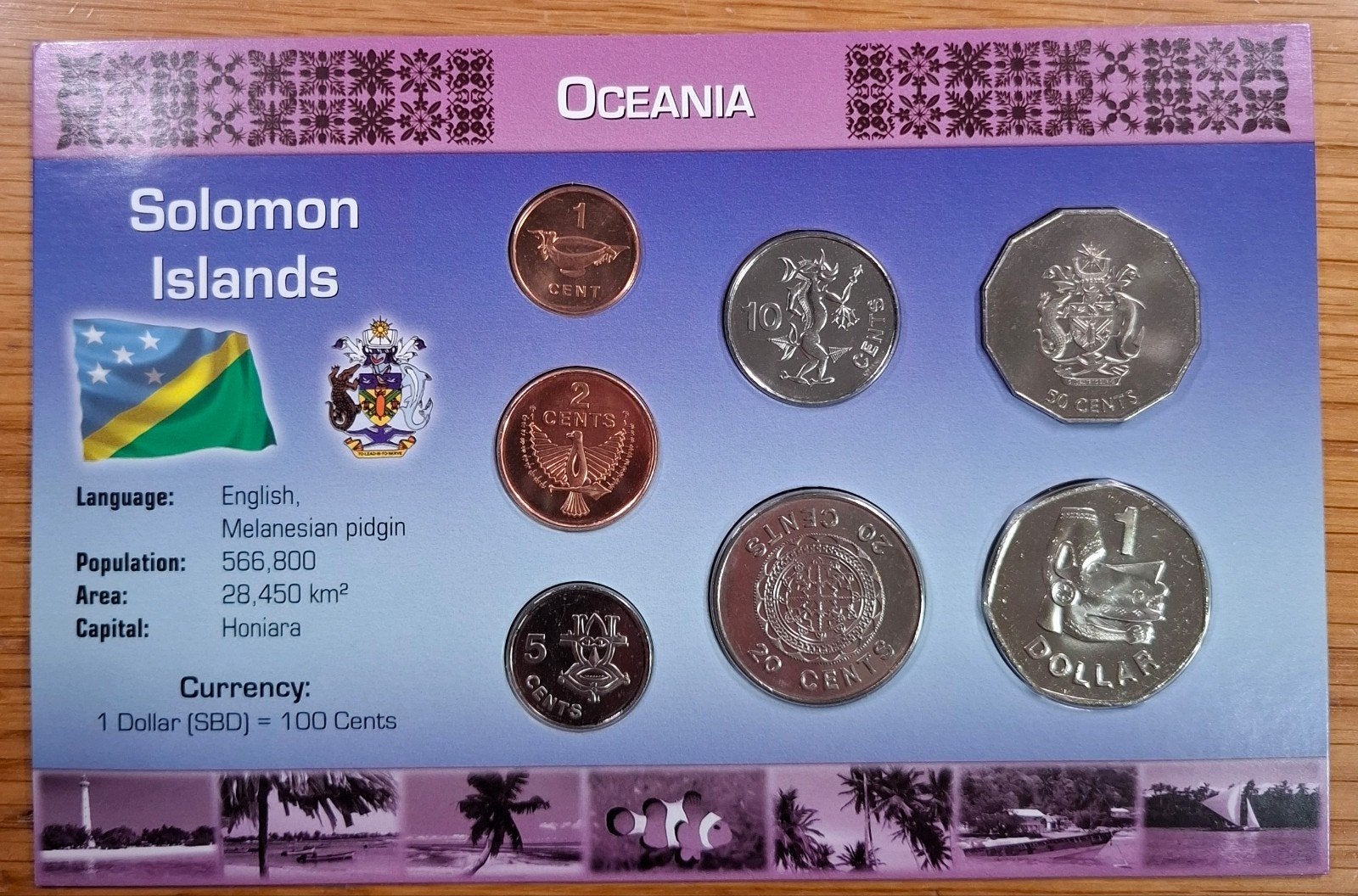 Coins of the World muntset Solomon Islands, Ophalen of Verzenden