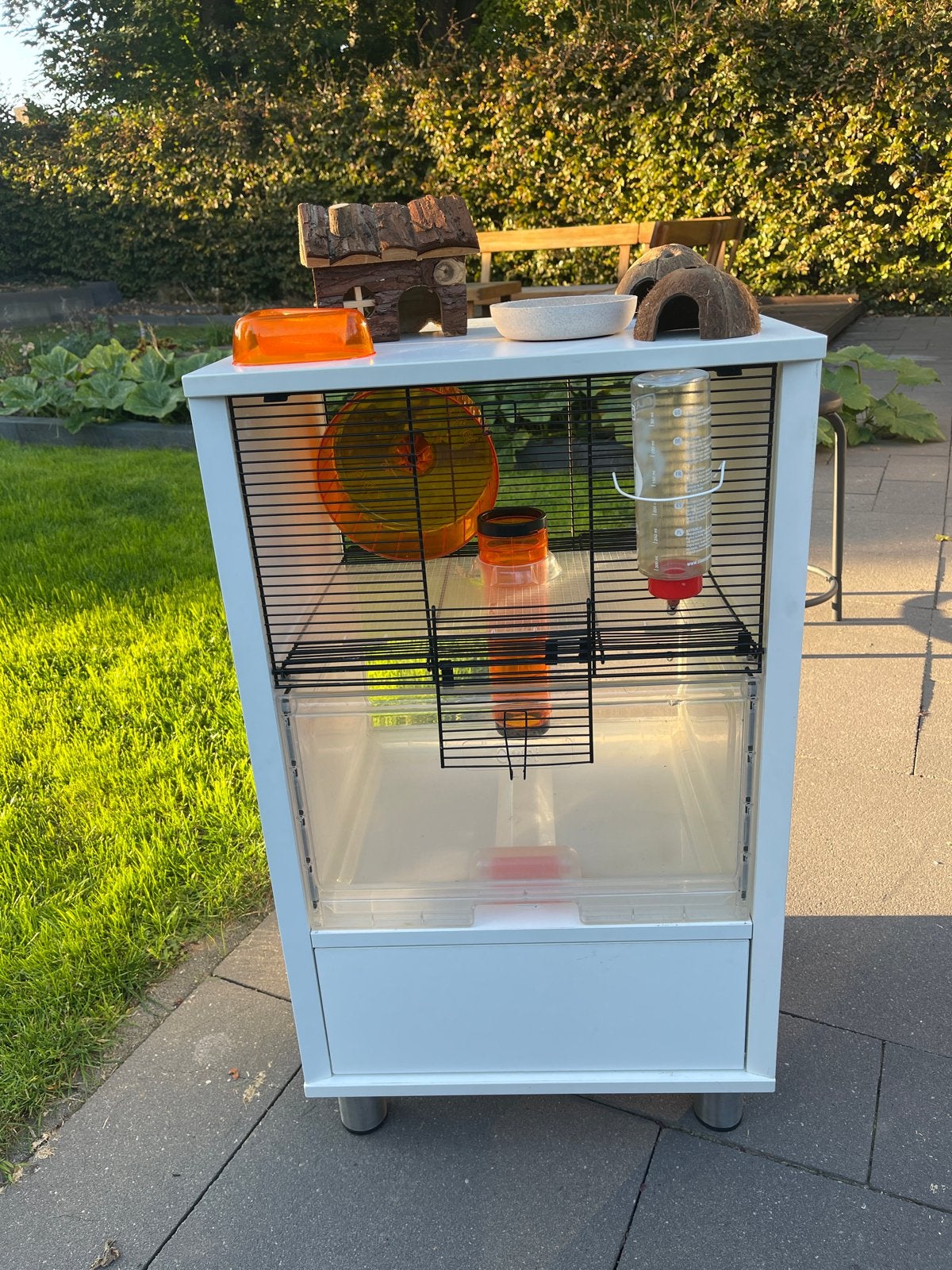 Hamsterhok, Ophalen, Chinchilla, Minder dan 75 cm, Zo goed als nieuw