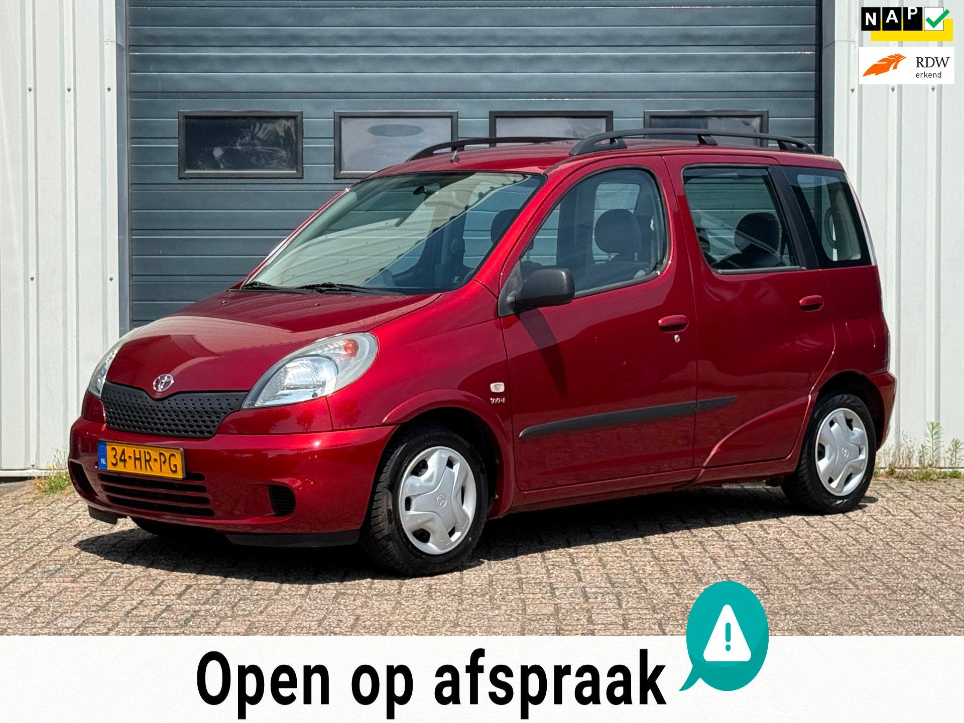 Toyota Yaris Verso 1.3-16V VVT-i Sol 2e EIG/AUTOMAAT/AIRCO, 1299 cc, 86 pk, 4 cilinders, 400 kg