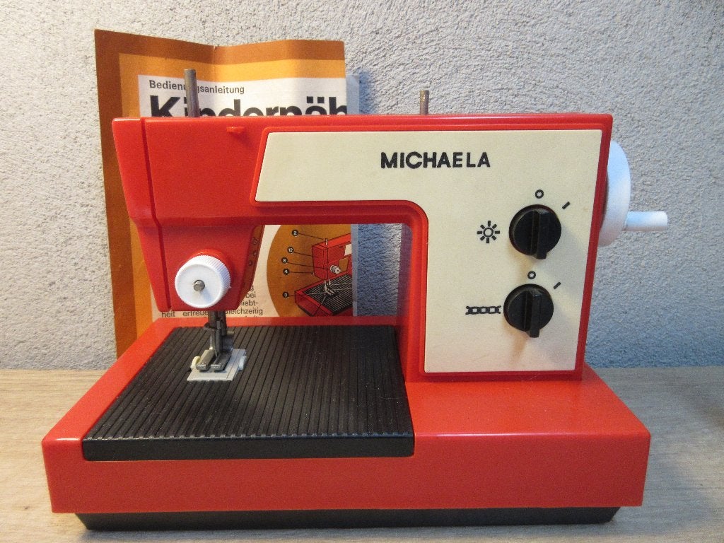 Vintage Michaela kindernaaimachine, Ophalen of Verzenden, Gebruikt