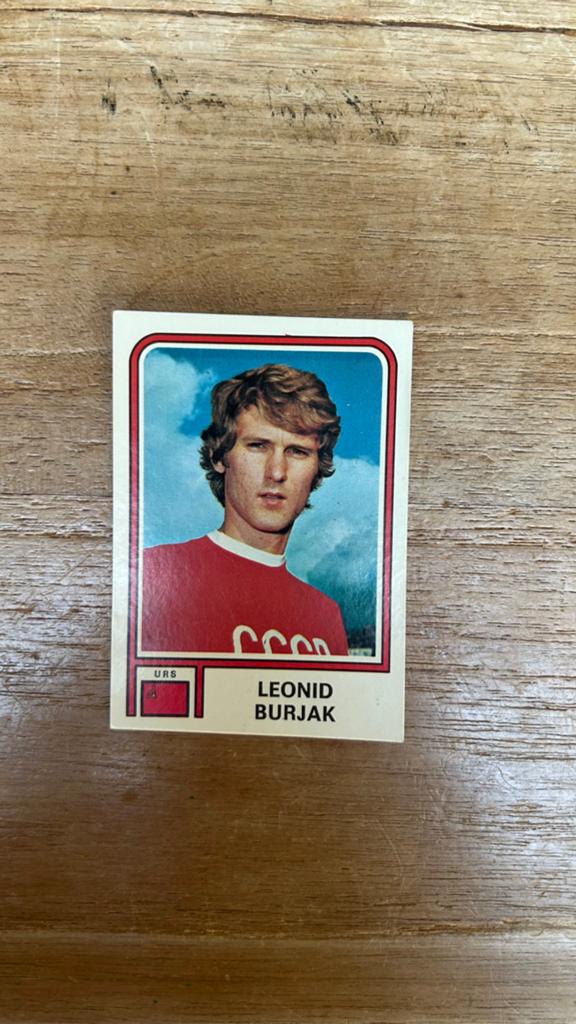 Panini Argentina 78 plaatje Leonid Burjak WK 78, Verzenden, Zo goed als nieuw, Sticker