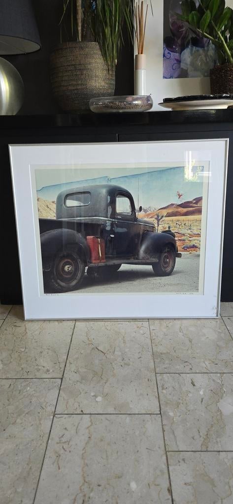 Schilderij Bert Houweling 'Venice 1978' 17/30, Ophalen, Minder dan 50 cm, Nieuw, Minder dan 100 cm