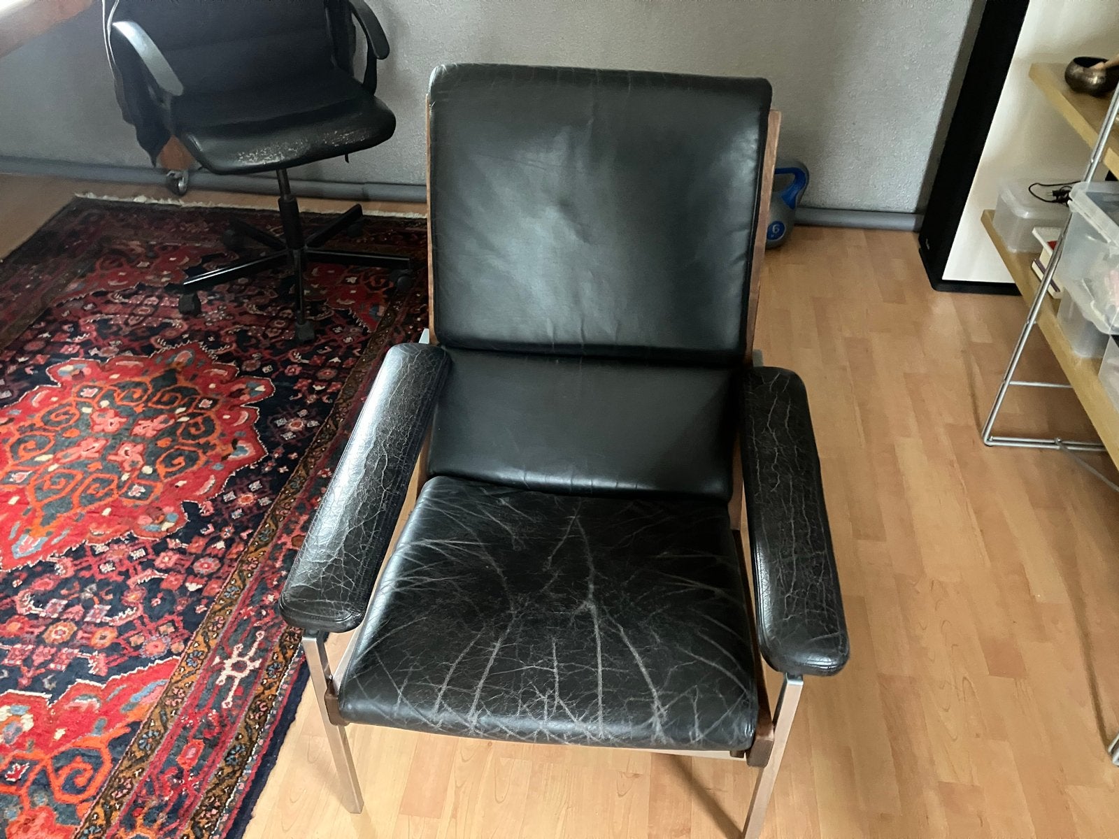 Originele Rob Parry stoel.  Zwart met Houten Frame, Ophalen, Gebruikt, Rob Parry Gelderland, Zwart