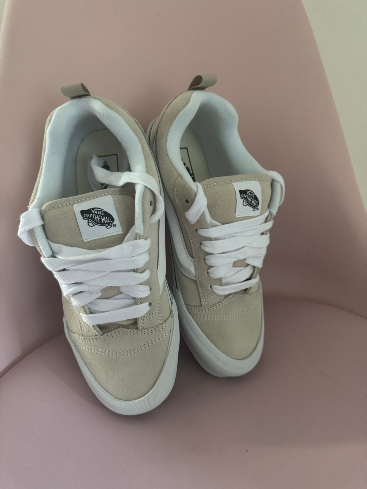 Nieuwe Vans Knu Skool sneakers - Beige - Maat 42, Ophalen of Verzenden, Nieuw, Beige, Sneakers of Gympen