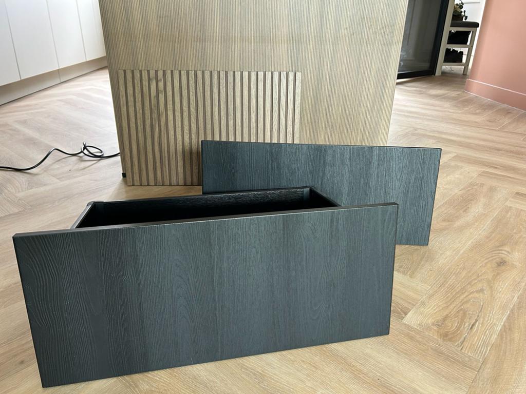 IKEA besta lades en deur, Ophalen, 50 tot 100 cm, Zo goed als nieuw, Minder dan 100 cm