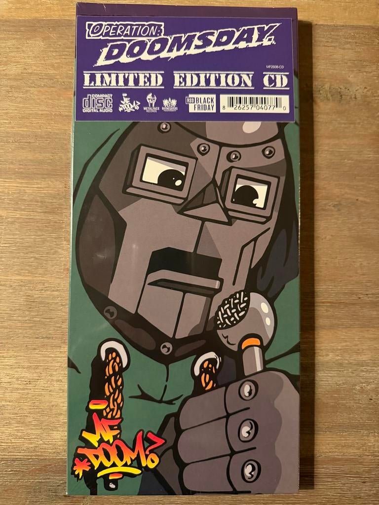 MF DOOM - Operation: Doomsday (Limited Edition Longbox CD), Cd's en Dvd's, Ophalen of Verzenden, Nieuw in verpakking