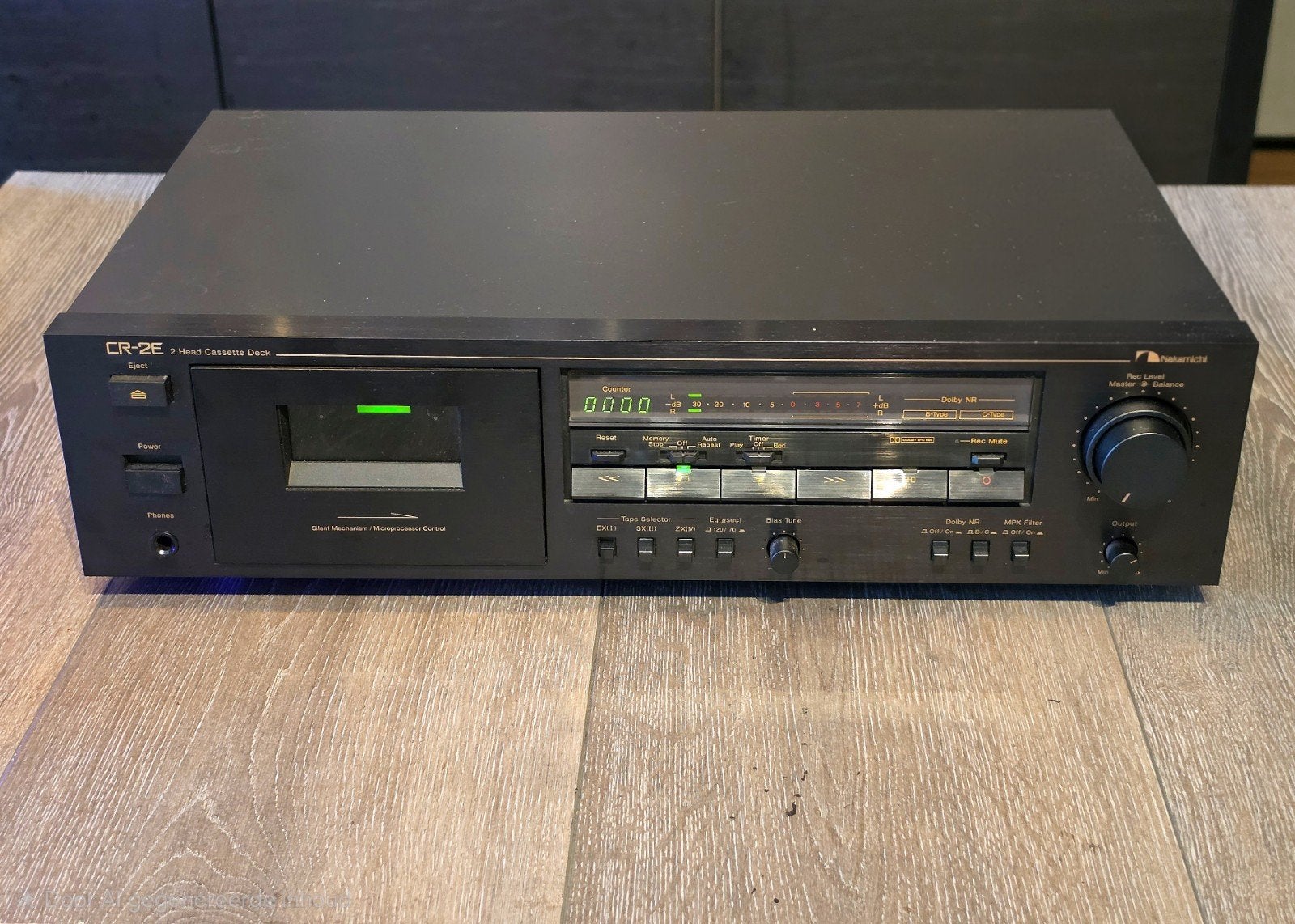 NAKAMICHI CR-E2 • GARANTIE • VINTAGE • GEREVISEERD •, Refurbished, Ophalen of Verzenden, Nakamichi CR-E2, Info@ricks-audio.com