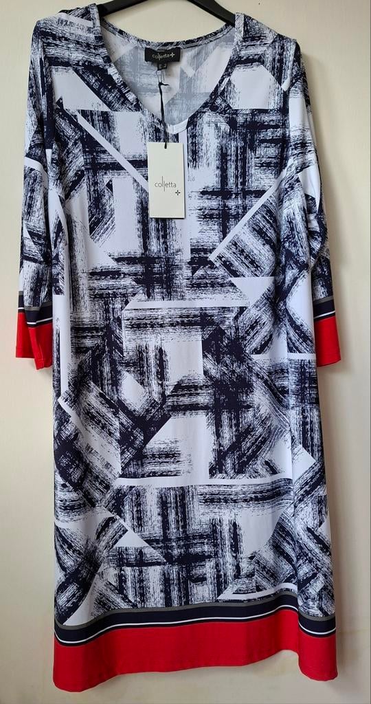 Nieuwe zomerjurk van Coletta, mt 42, Overige kleuren, Maat 42/44 (L), Nieuw, Knielengte