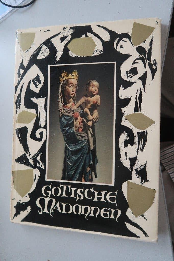 Gotische Madonnen,Bohemen,F.Bucina-1958,met 25+6 afb., Gelezen, Beeldhouwkunst, F.Bucina, Ophalen of Verzenden