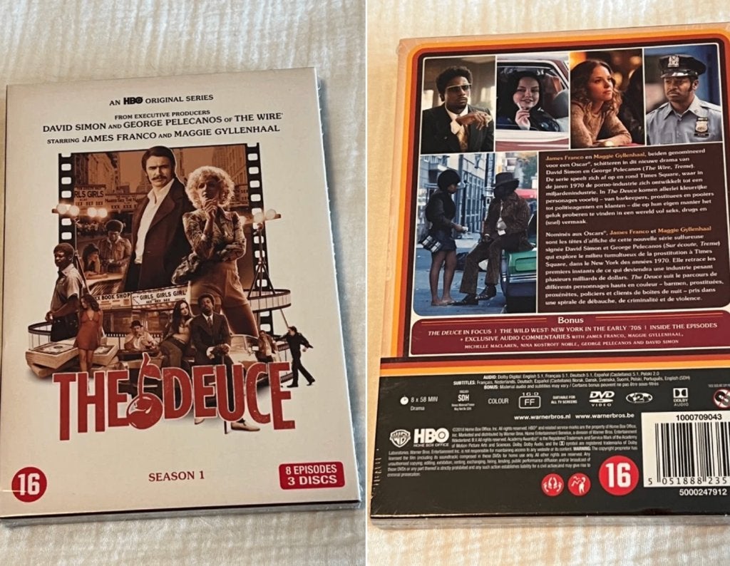 dvd Deuce - Seizoen 1 HBO serie Over de porno-industrie, Engels, Vanaf 16 jaar, Seizoen 1, Nederlands
