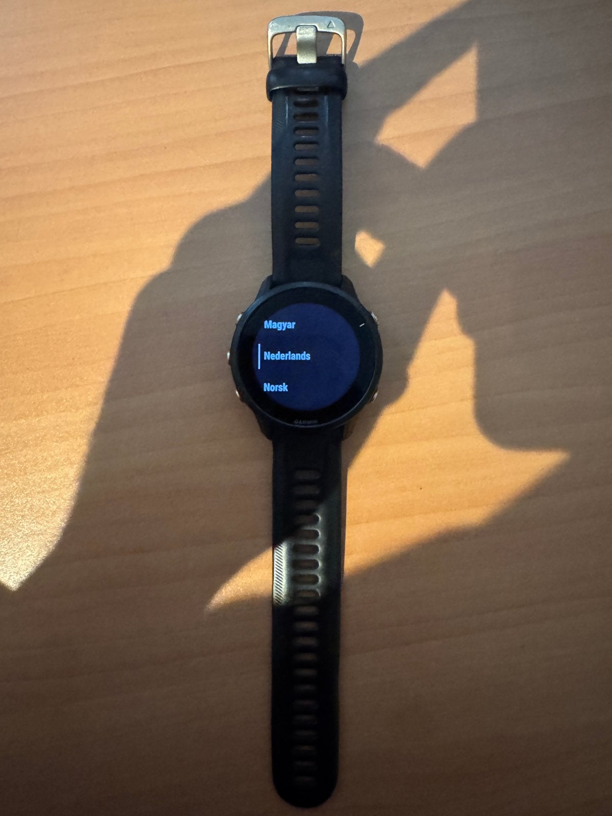 Garmin Forerunner 955, Ophalen, Zwart, Zo goed als nieuw, Android