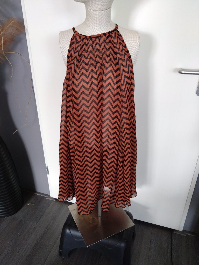 Strandjurk H&M maat M/L, H&M, Zwart, Maat 42/44 (L), Ophalen of Verzenden