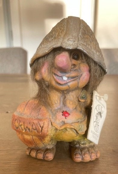 Vintage Viking  Tusse Troll van Norsk Trollfabrikk, Ophalen of Verzenden, Zo goed als nieuw