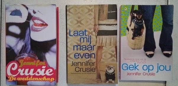 3 Jennifer Crusie: samen 4.-, Ophalen of Verzenden, Zo goed als nieuw