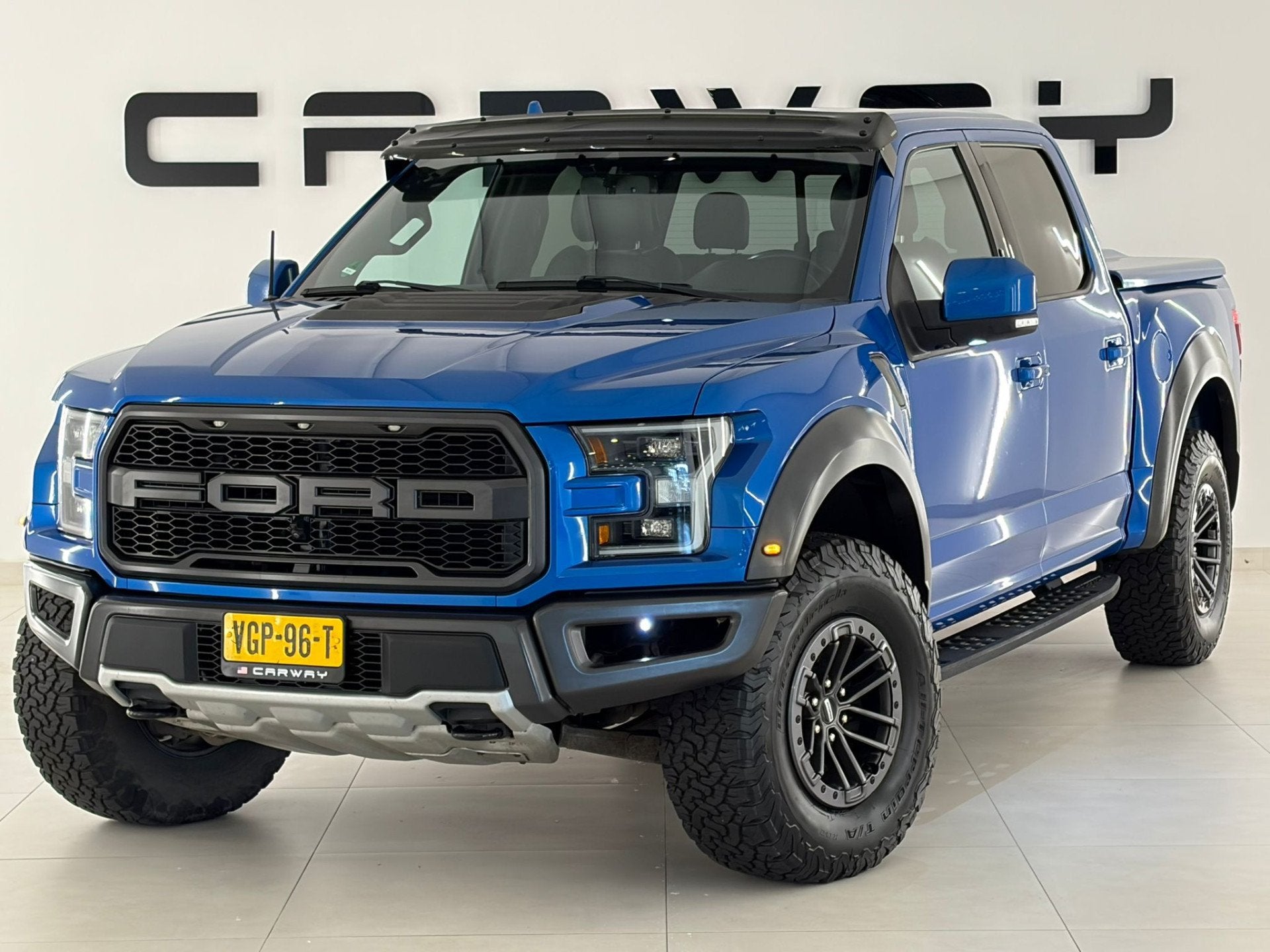 Ford USA F-150 Raptor 3.5 V6 Ecoboost SuperCrew NL-auto, Auto's, Automaat, Blauw, F-150, Bedrijf