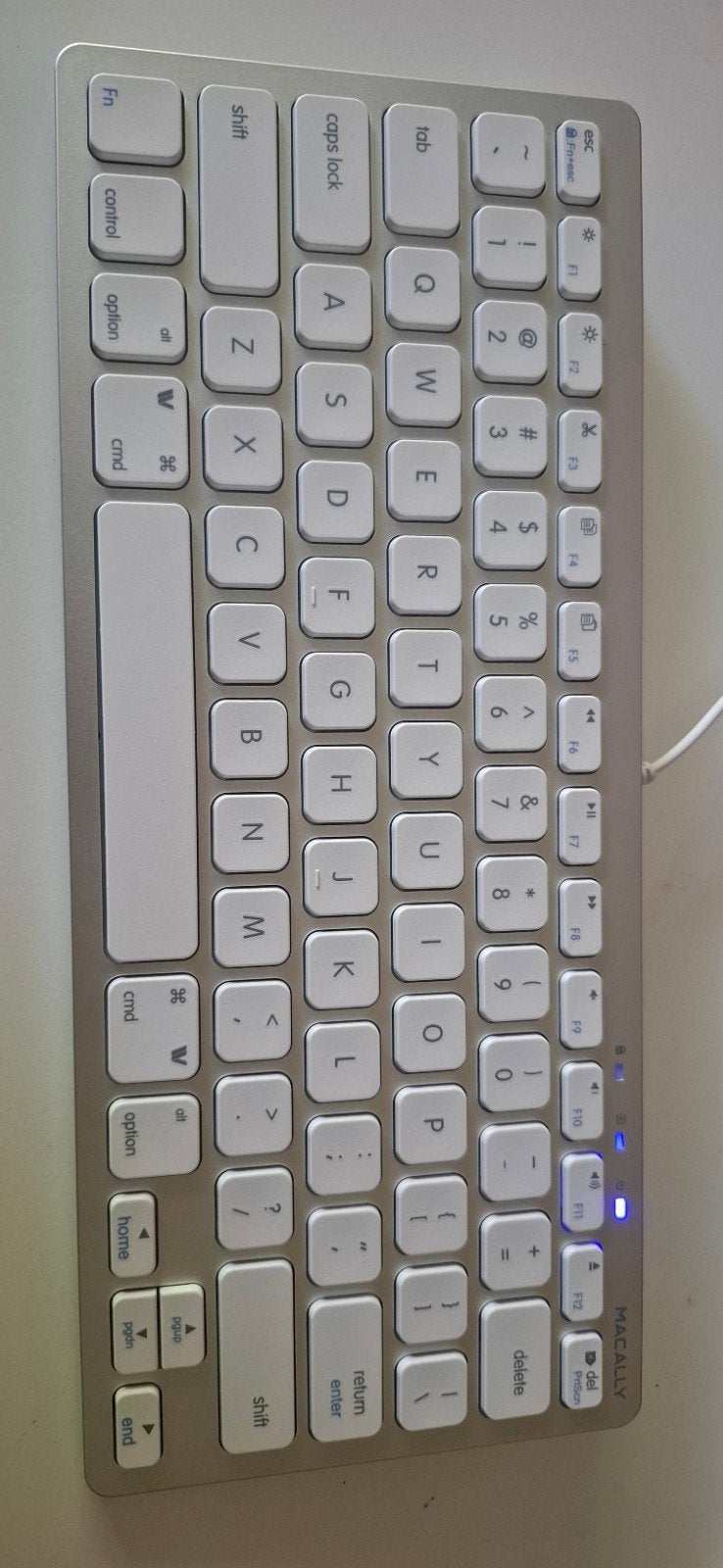 Macally Toetsenbord - Zo goed als nieuw, Computers en Software, Toetsenborden, Macally, Ophalen of Verzenden, Zo goed als nieuw