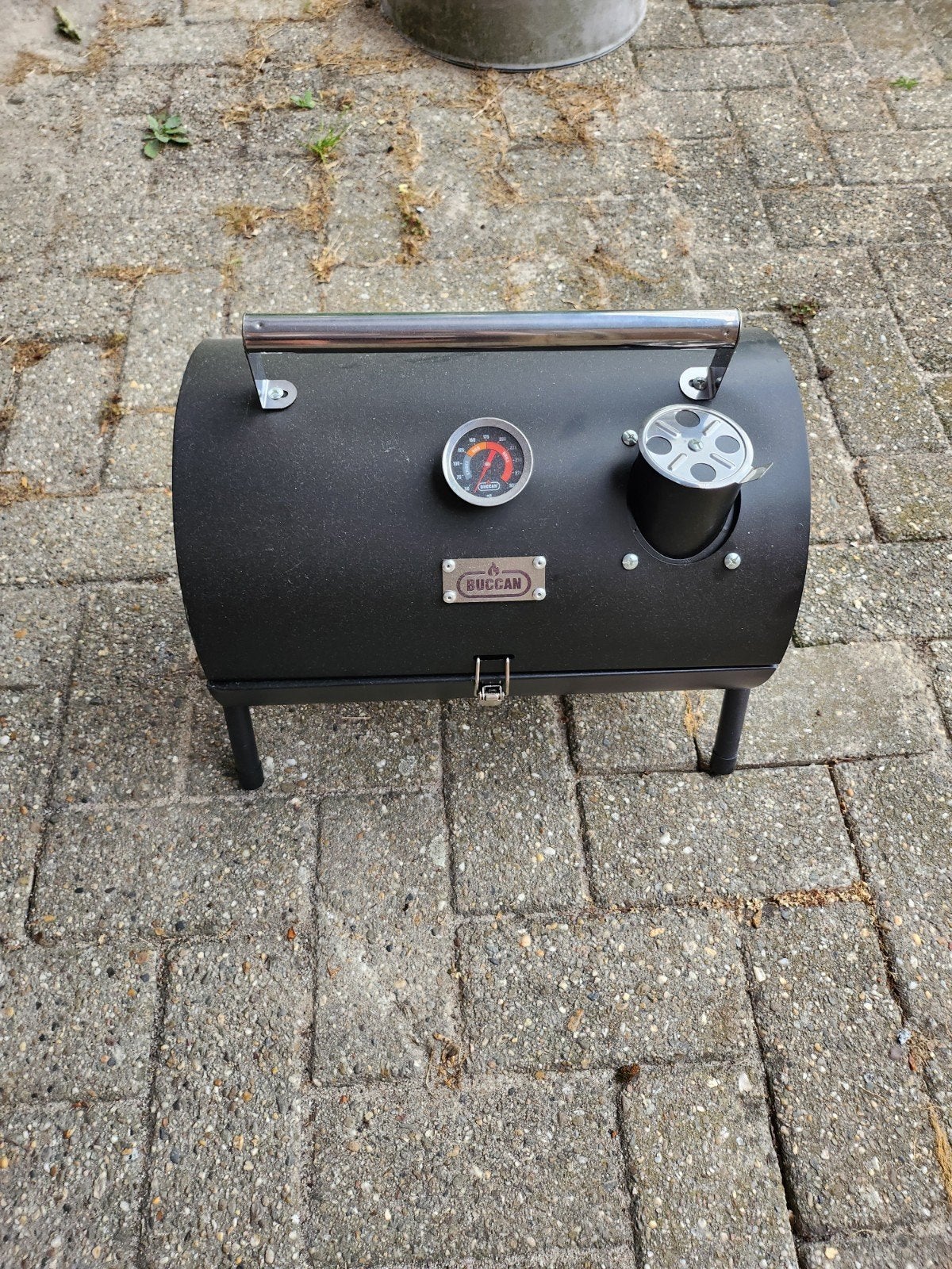 Buccan BBQ houtskool barbecue tilpa portable barrel mini, Tuin en Terras, Houtskoolbarbecues, Ophalen of Verzenden, Nieuw