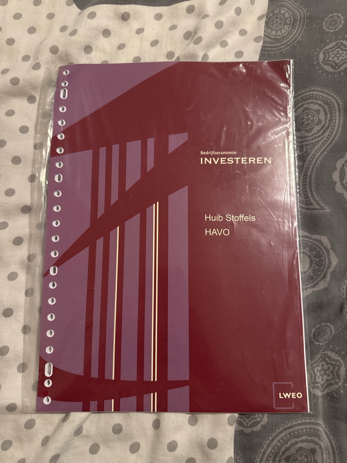 Bedrijfseconomie Investeren - Huib Stoffels HAVO, Boeken, Ophalen, Nieuw, HAVO, Bedrijfseconomie of M&O