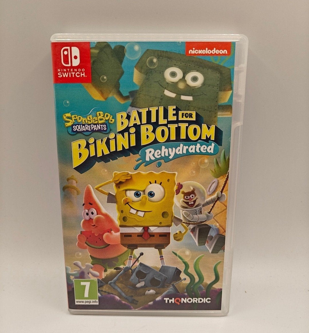 SpongeBob SquarePants bikini bottom Nintendo switch, Spelcomputers en Games, 1 speler, Zo goed als nieuw, Vanaf 3 jaar, Sport