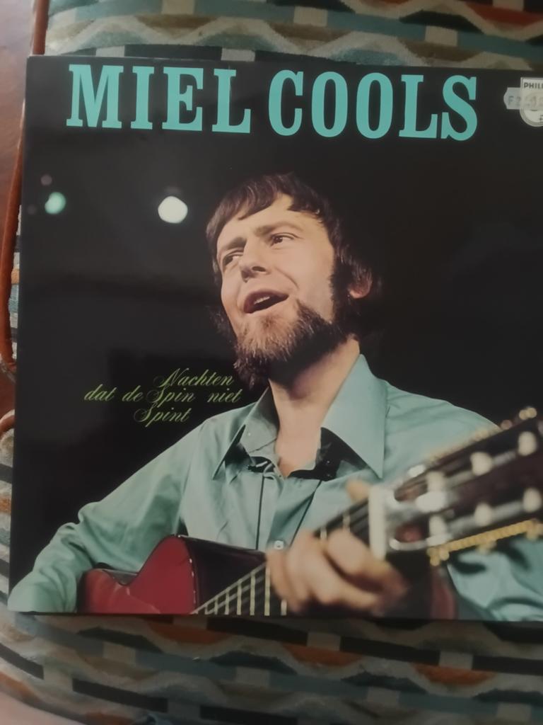 Miel Cools - Nachten dat de Spin niet Spint LP, Verzenden, 1970 - 1979, Gebruikt, 12 inch