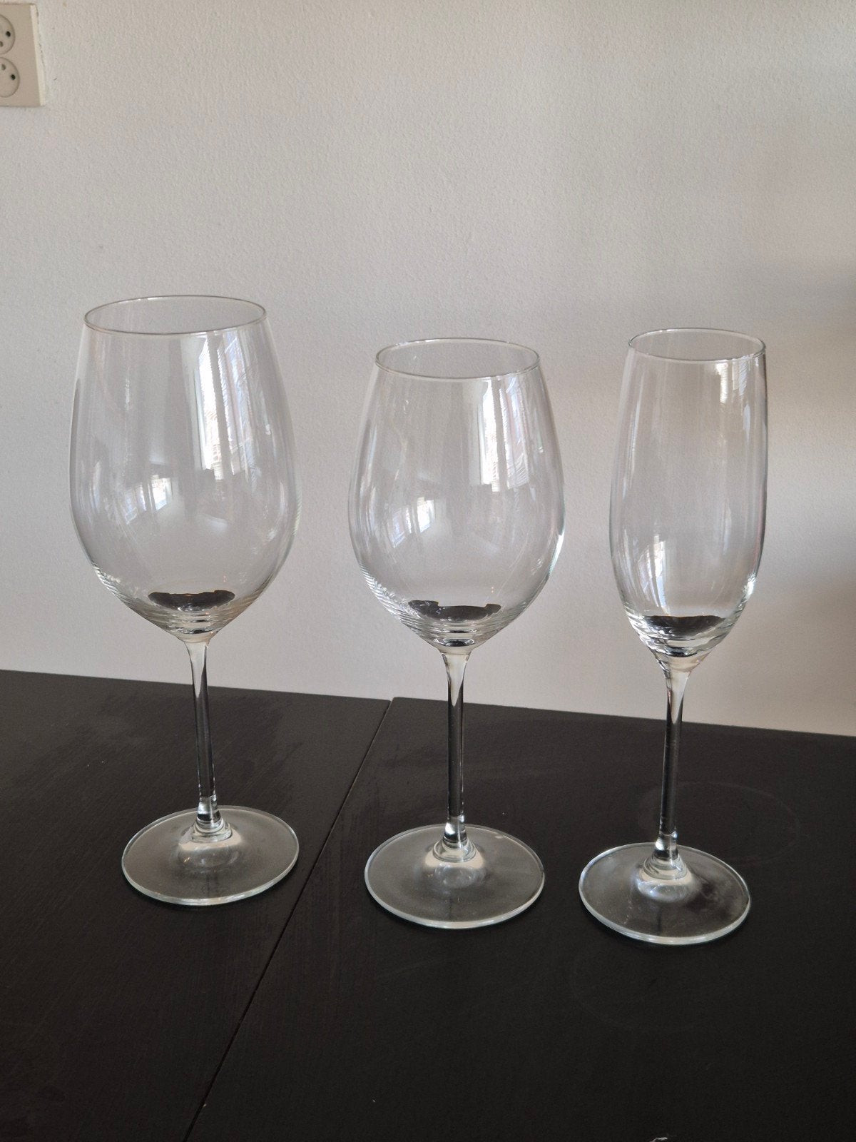ongebruikte wijnglazen - Ook per afzonderlijke set te koop, Verzamelen, Glas en Borrelglaasjes, Ophalen, Zo goed als nieuw, Overige typen