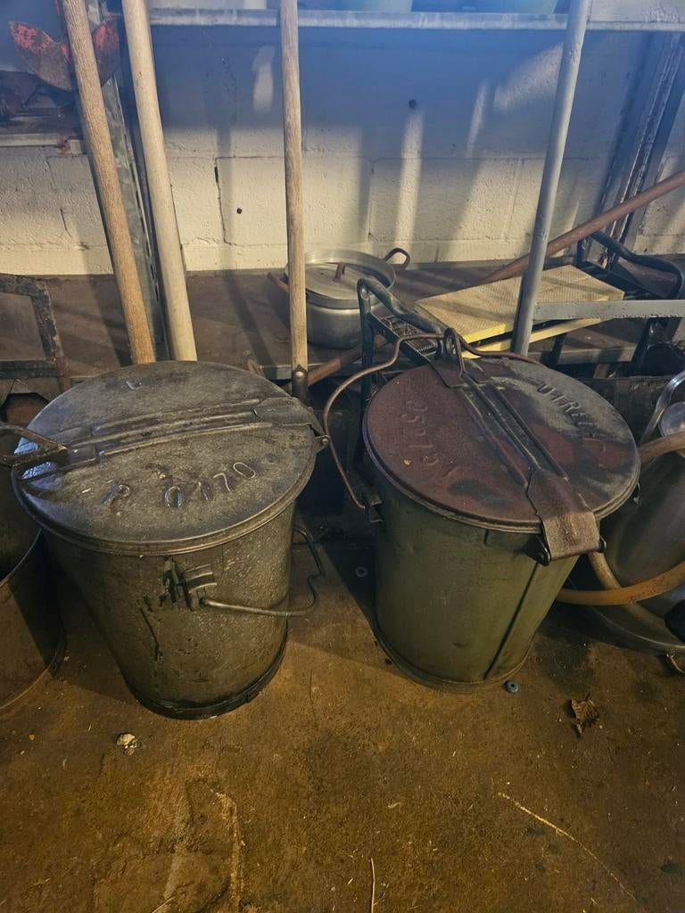 Vuilnisbakken, Huis en Inrichting, Woonaccessoires | Prullenbakken, Ophalen, Kunststof, 40 liter of meer, Zo goed als nieuw