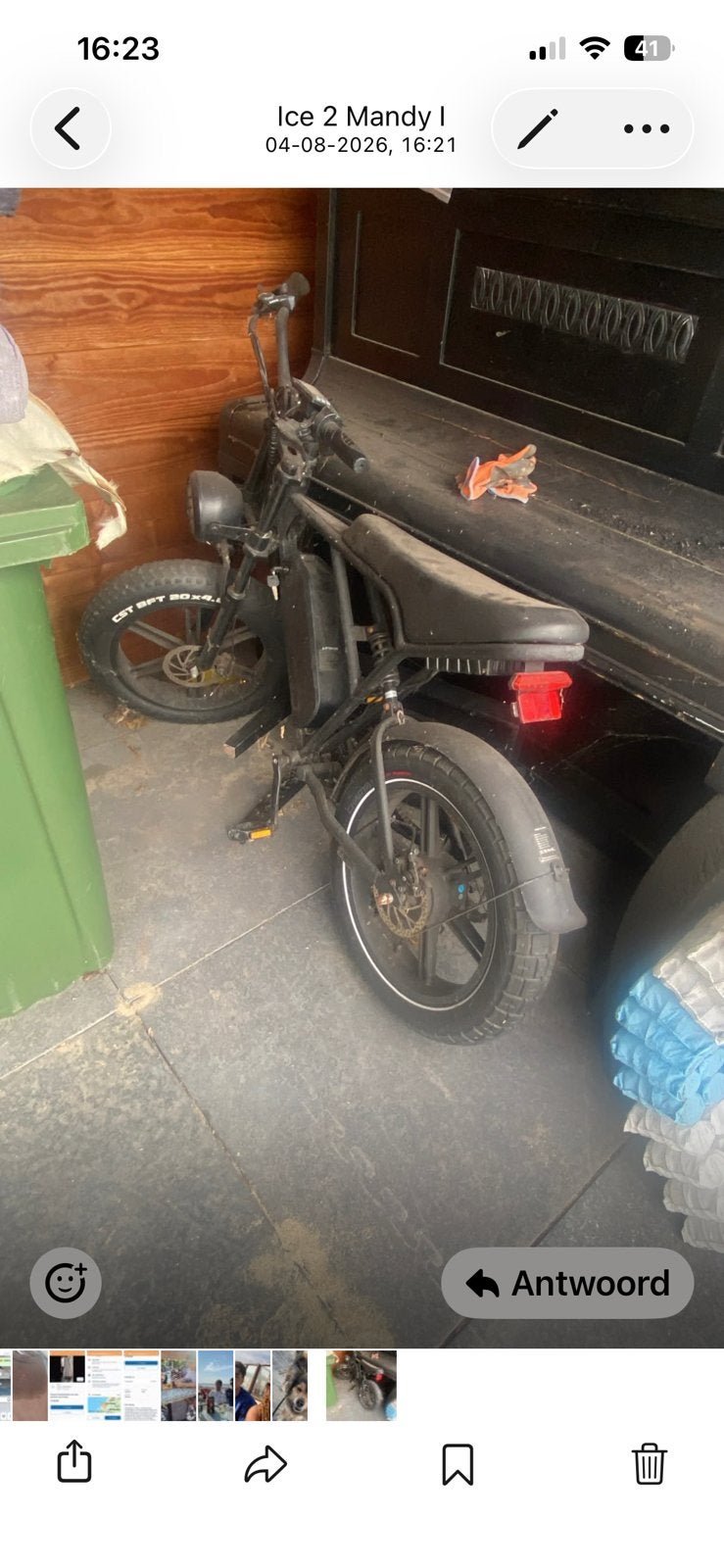 Fatbike, Ophalen of Verzenden, Gebruikt, Fatbike, Motor
