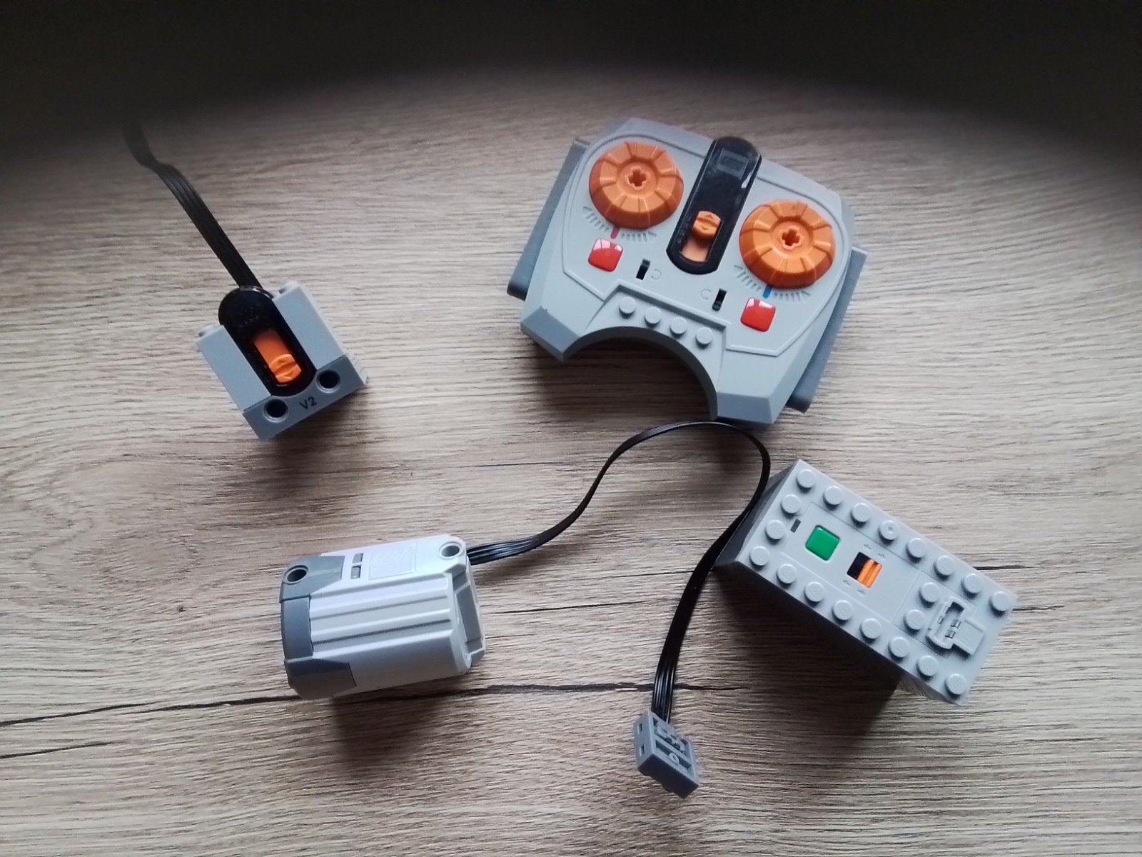 LEGO TREIN POWER FUNCTION VOOR DE 10194 EMERALD NIGHT TRAIN, Ophalen of Verzenden, Zo goed als nieuw, Complete set, Lego