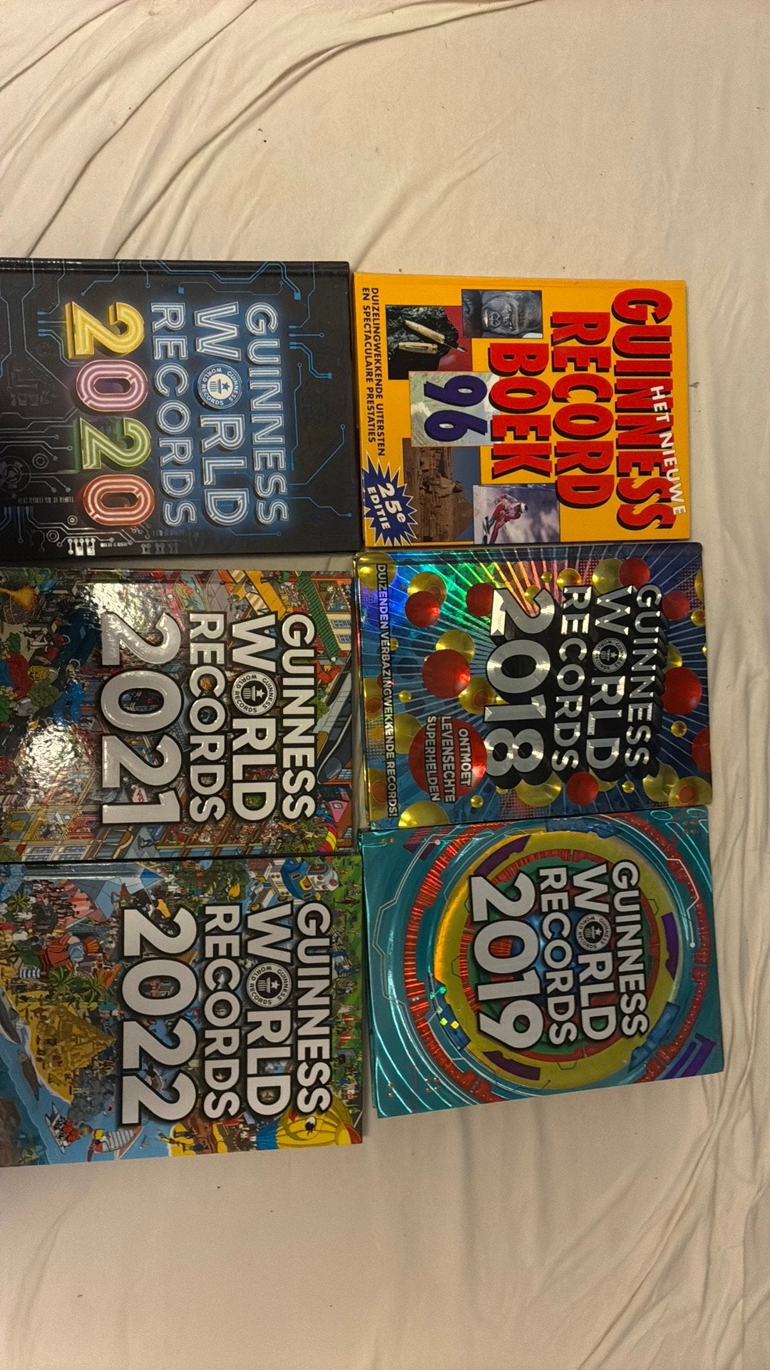Guinness world records boeken, Ophalen, Zo goed als nieuw, Overige onderwerpen