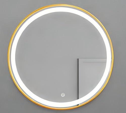 KORTING Kaptafel Circleco kapper spiegel nu €179 GOLD, Rond, Nieuw, Ophalen of Verzenden, 100 tot 125 cm