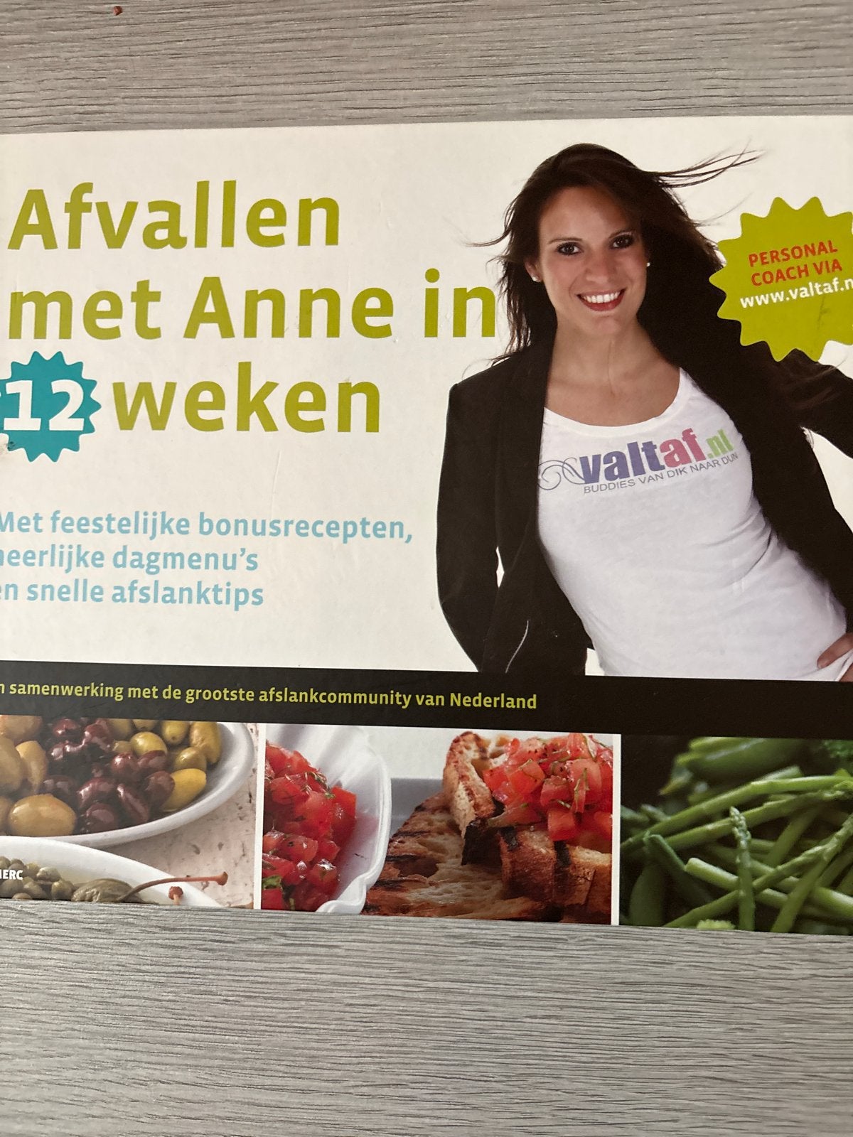 Afvallen met Anne in 12 weken - Gezondheid & Dieet, Verzenden, Zo goed als nieuw, Dieet en Voeding