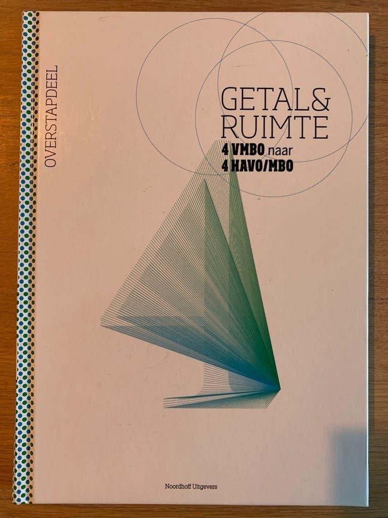 Getal en Ruimte, overstapdeel, Boeken, Ophalen of Verzenden, Zo goed als nieuw, MBO, Noordhoff Uitgevers