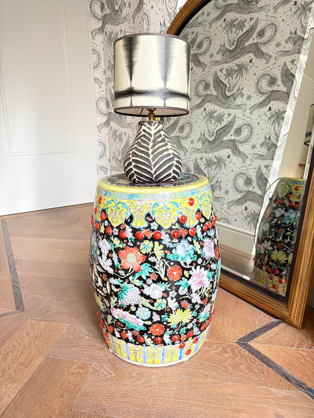 Gardenstool Chinees keramiek, Ophalen